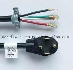Dryer Power Cords with 44A Plug, 10/4c, 6/2+8/2c