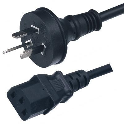 Australian Power Cord with SAA Approved Plug and C13 Connector (AL105)