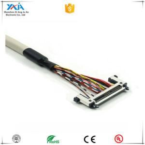 Xaja Cc02 UL20276 Hrs Lvds Extension Twisted LED 40 Pin to LCD 30 Pin Converter Cable for CRT Monitor
