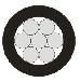 Aluminium Wire XLPE Insulation 70mm2 Aerial Bundle Cable