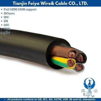 Power and Control Cable H07zz-F Rubber Flexible Multi- Core Power Cable
