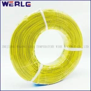 Electric Wire and Cable UL1330 24AWG FEP Teflon High Temperature Tinned Copper Wire 200 C