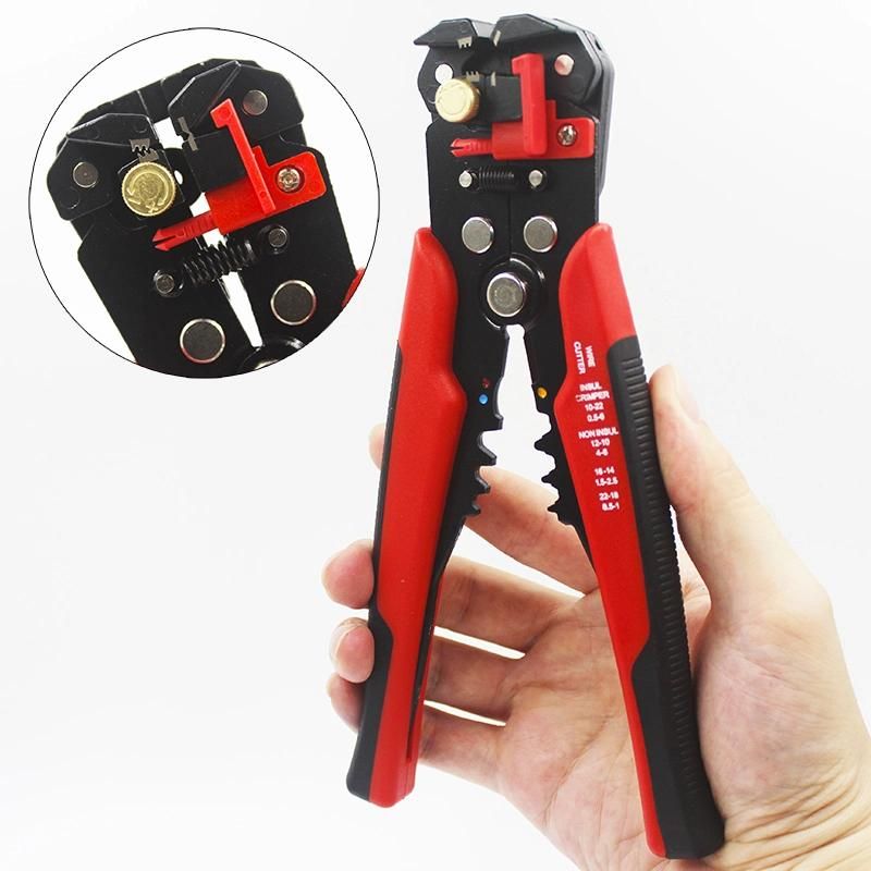 Stripping Multifunctional Pliers, Used for Cable Cutting, Crimping Terminal 0.2-6.0mm, High-Precision Automatic Brand Hand Tool