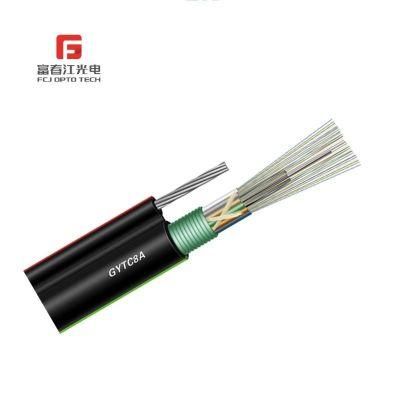 Apl Moisture Barrier Factory Price Self-Supporting Fiber 2-144 (GYTC8A) Optical Fiber Cable