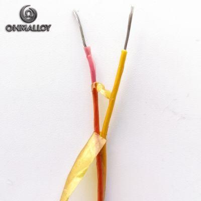 PFA Backed Kapton Type K Cable 260 C Thermocouple Cable Ultra Thin Diameter