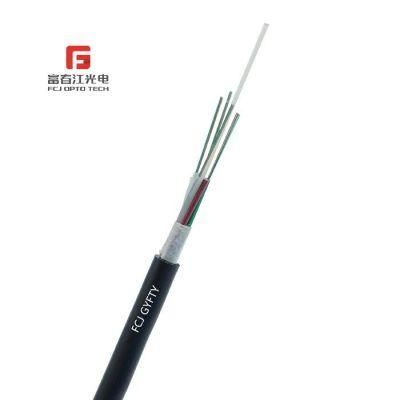 China Fuchunjiang Single-Mode Outdoor 2-288 Core Fiber Optic Cable GYFTY