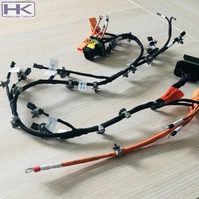 OEM Customized Copper Wire Taped Crimping Signal Wire Harness with IATF16949 Certificated Factory Supply in Automobile Industry