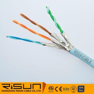 U/FTP CAT6A Made in China High Quality, Ce, RoHS, ISO, ETL, CPR Cable