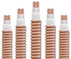 0.6/1kv Copper Conductor Maineral Insulated Copper Tape Armoured Fireproof Cable