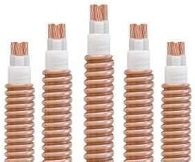 0.6/1kv Copper Conductor Maineral Insulated Copper Tape Armoured Fireproof Cable