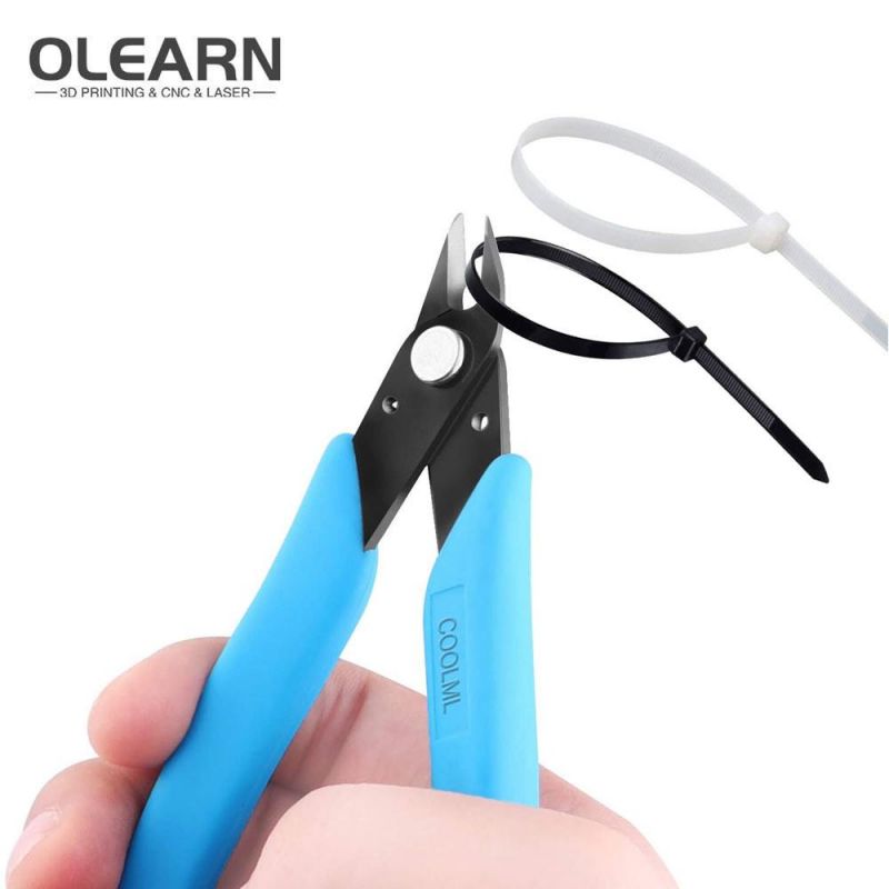 Olearn Micro Wire Cutter Durable Diagonal Cutters for Electronics Repair, Jewelry Crafting, Model Building and DIY Cutting Pliers