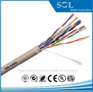 Indoor Round 8P Twisted PE Insulated Unshield Telephone Cable