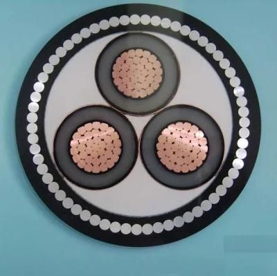 6/6kv 6/10kv Copper Conductor XLPE Insulated PVC Sheathed Power Cable