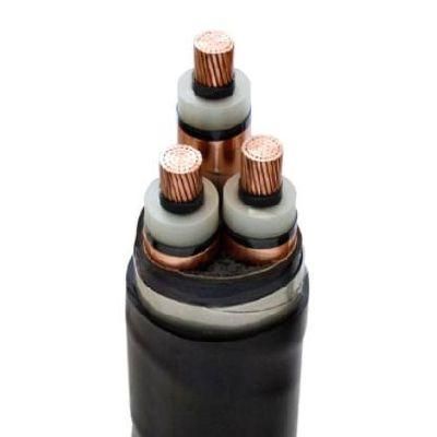 High Low Voltage 0.6/1kv 1500V Armored Underground Electrical Power Cable Wire PVC PE Rubber Flat/Round Submersible Pump Cable