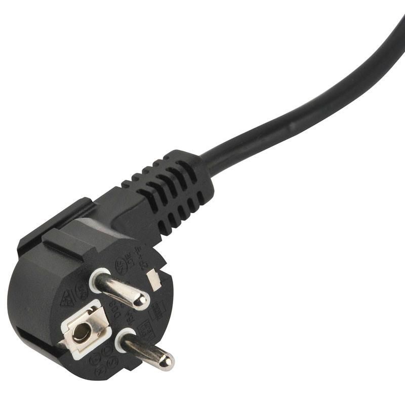 VDE Approved European 3 Pins Schuko Power Cord with C5 Connector