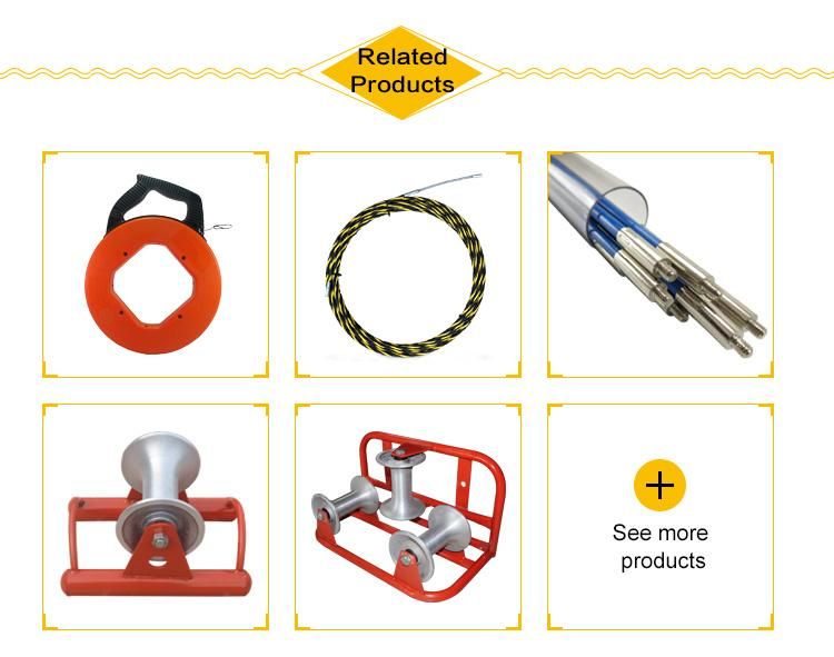 12mm*250m Cable Release Fiberglass FRP Duct Rodder