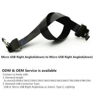 Xaja Customized Mobile Flexible Ultra Thin Micro USB Flat Ribbon Cable Flat Ribbon Cable