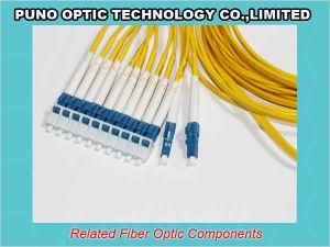 24 MPO LC Cores Fiber Optical Pre-assembled Cable