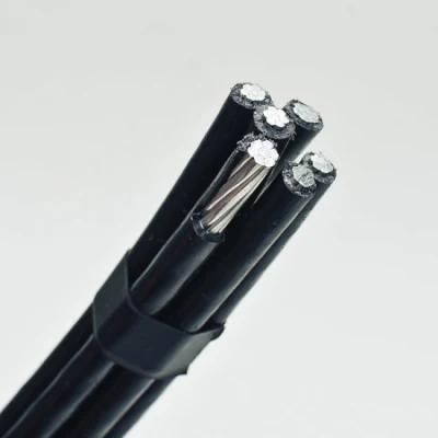 Low Voltage Twisted-Pair 4 Core XLPE Insulated Aluminum LV-ABC 4X50 Cable