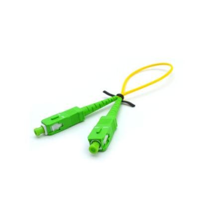 Simplex Sc / APC to Sc/APC G652D Single Mode Cable Fiber Optic Patch Cord