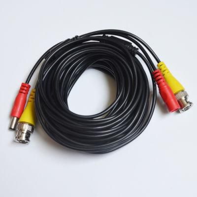 High Quality RG6 Coaxial CCTV Wire BNC with DC Connector for CCTV Camera