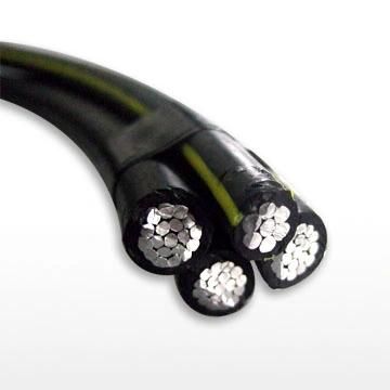 Quadruplex Service Drop ABC Cable with ACSR Neutral Messenger