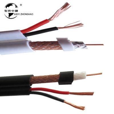 3 in 1 CCTV Cable Coaxial Rg59 Power Cable Rg59 Coaxial Cable for Video Surveillance Systems