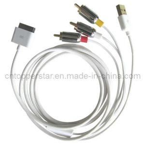 USB Composite AV, TV, RCA, Video Cable for iPhone, iPad