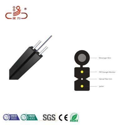 Drop Wire FTTH Optical Fiber Cable and Steel Wire