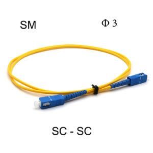 Fiber Optic Sc/Sc 1m Sm Simplex Patch Cord