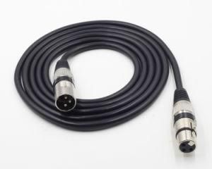 Custom Colorful PVC 6.0mm Male to Female XLR to XLR Microphone Cable