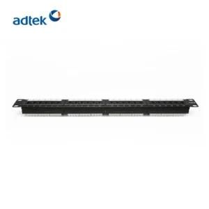 24ports Cat5e CAT6 Unshielded Patch Panel