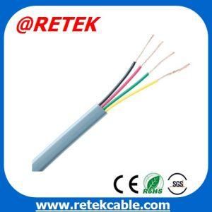 28AWG 4 Cores Flat Telephone Cable Indoor