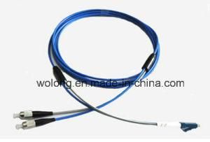 FC-LC Armored Fiber Optic Patch Cord (jumper, patch cord)