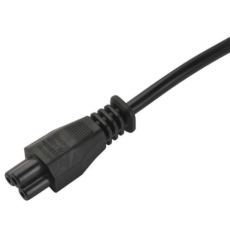 VDE Approved European 3 Pins Schuko Power Cord with C5 Connector