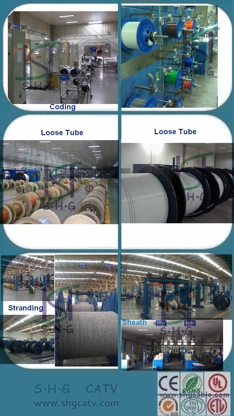 2-12 Fibers Multi Purpose Distribution Fiber Optic Cable