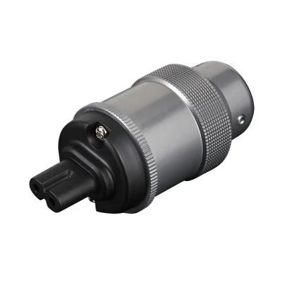 Figure 8 IEC C7 Rhodium Plated Mains Power Plug Connector