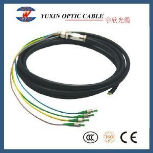 Waterproof Sc APC FC Upc Connector with Optical Pigtail Cable Joint