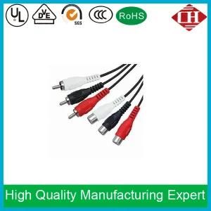 Audio Cable Heavy Tudy3-RCA Male to 3RCA Male