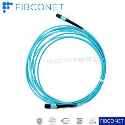 FTTH Optical Fiber MPO/MTP Sm mm Om3 Om4 Multi-Mode Patch Cord