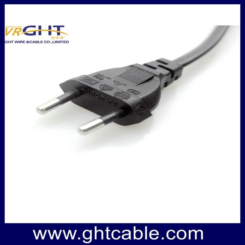 Cee7-16-C7-Factory-2pin-Plug-Power Cord