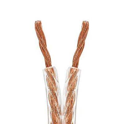Good Quality Custom Size Transparent 2 Core Flat Speaker Cable Electric Wire