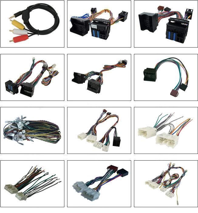 Tscn Wire Harness USB+3.5 Jack Automotive Customized Wire Harness