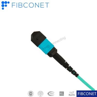 FTTH Optical Fiber Cable Patchcord MPO/MTP Sm mm Om3 Om4 Fiber Patch Cord