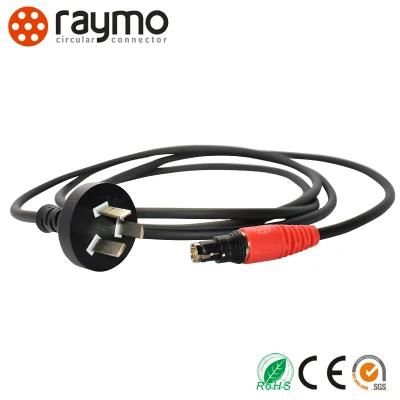 S103 Series Striaght Circular Push Pull Connector with Communication Cable Assembly