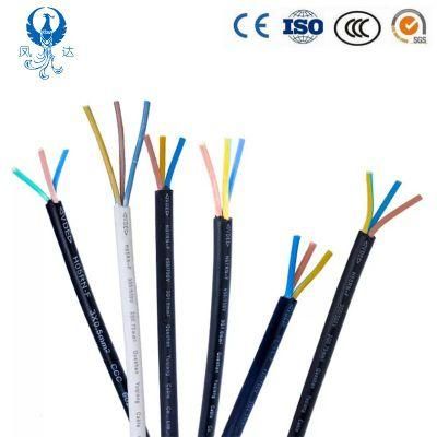 Home Appliance Copper Wire Extension Cord Us Rubber 3 Core Cable for Vacuum Cleaners Electrical Wire/Cable