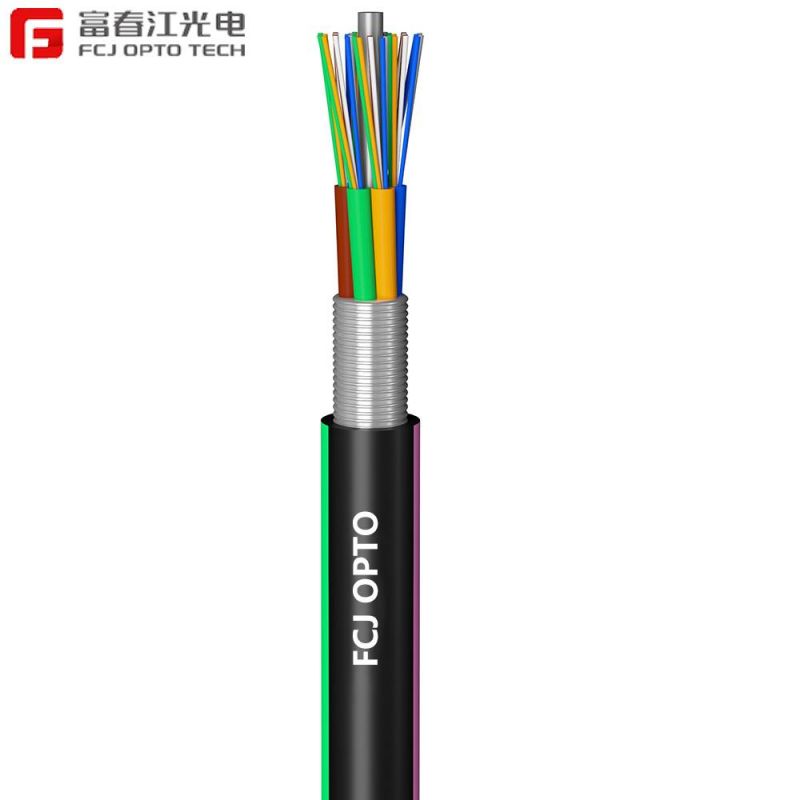 36 or 96 Core Fiber Optic Cable Outdoor Optical Fiber Cable GYTA