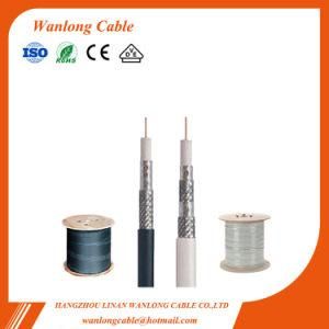 75 Ohm RG6-Cable for CCTV (CE, RoHS, CPR) Communication Coaxial Cable