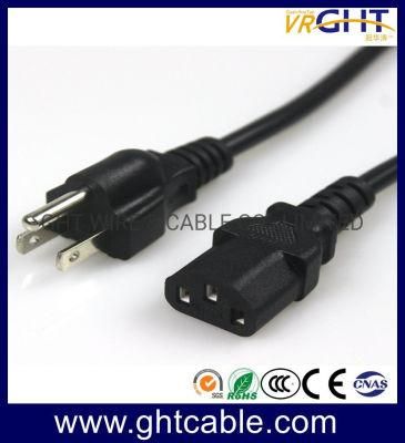 USA NEMA Power Cord &amp; Power Plug for PC Using (CNS10917)