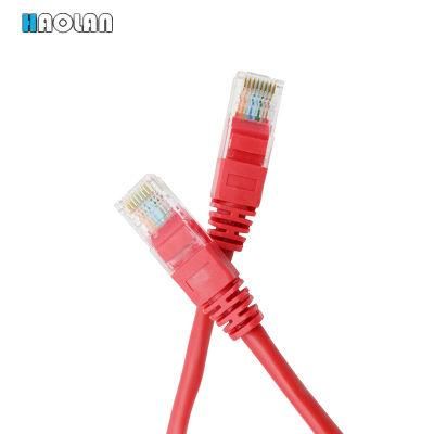 High Quality LAN Cable 24AWG 4pairs UTP Patch Cord Cat5e Network Cable